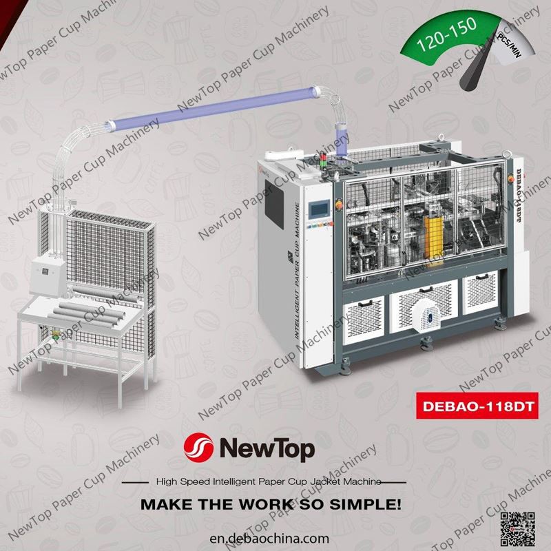 Mercado futuro da máquina de copos de papel